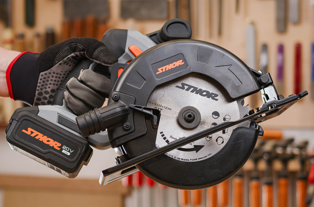 CIRCULAR DE MANA STHOR 78133 STHOR 20V, 165MM, 1X2AH