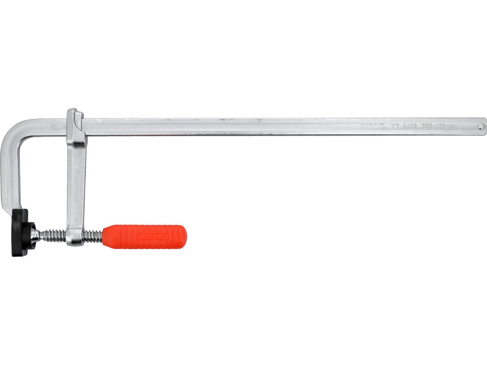 ÁCS SZORÍTÓ, YATO YT-6408 KOVÁCSOLT, 500X120MM