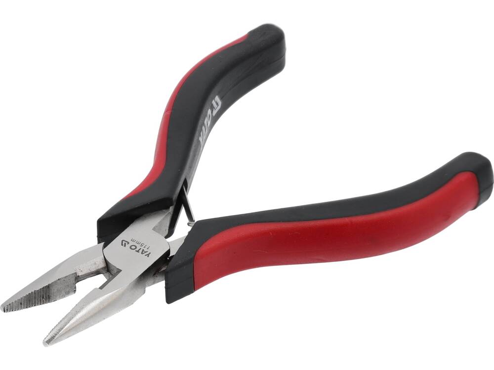 YATO YT-2083 EGYENES, ÉLES HEGYŰ KOMBINÁCIÓS FOGÓ 115 MM