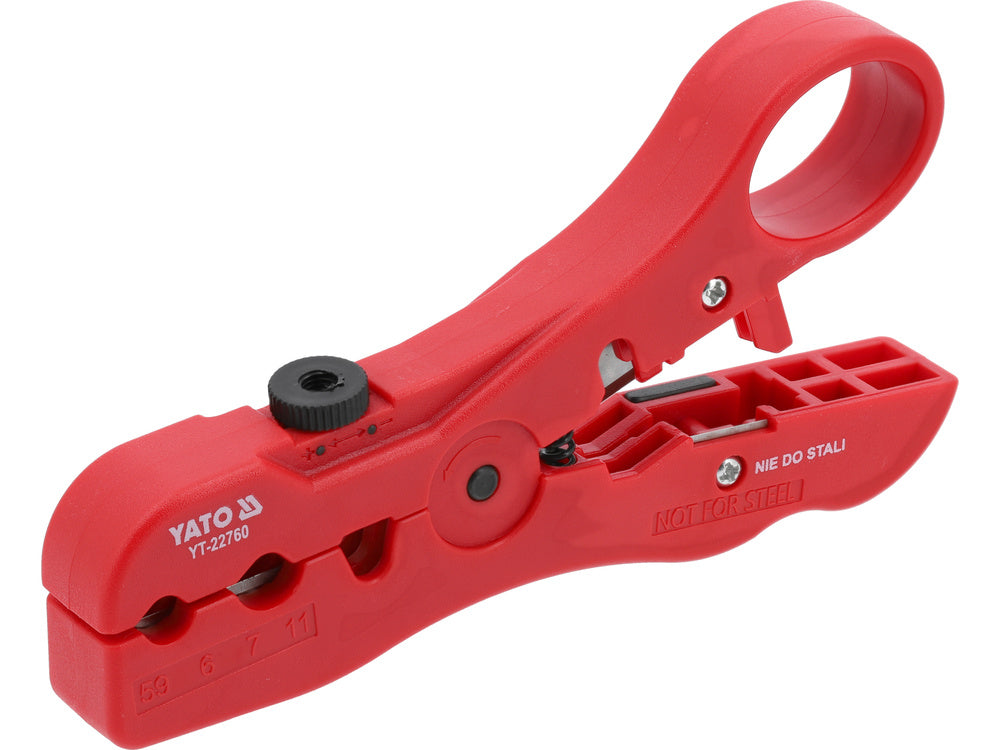 RG59 KÁBELVÁGÓ YATO YT-22760 RG6 RG7 RG11