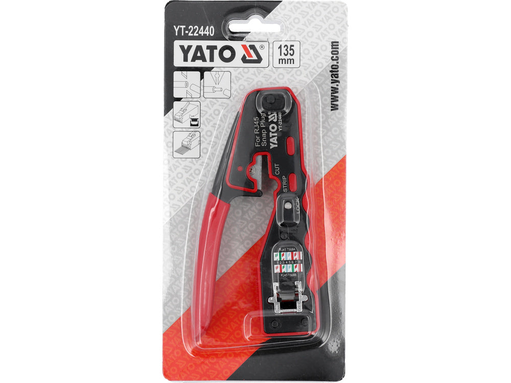 CLESTE PENTRU SERTIZAT YATO YT-22440 MUFE RJ-45