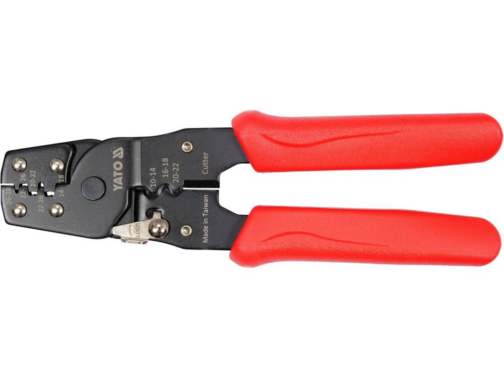 YATO YT-2256 CSATLAKOZÓ KRIMPELŐ FOGÓ 180MM