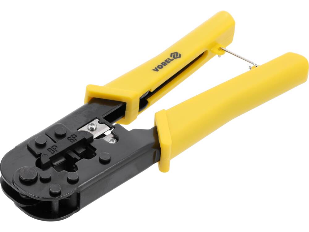 VOREL 45503 CSATLAKOZÓ KRIMPELŐ FOGÓ ÉS TARTOZÉKOK