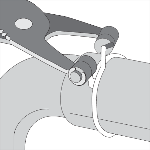 CLESTE STRANGERE COLIERE YATO YT-0647 FURTUN 4.5MM