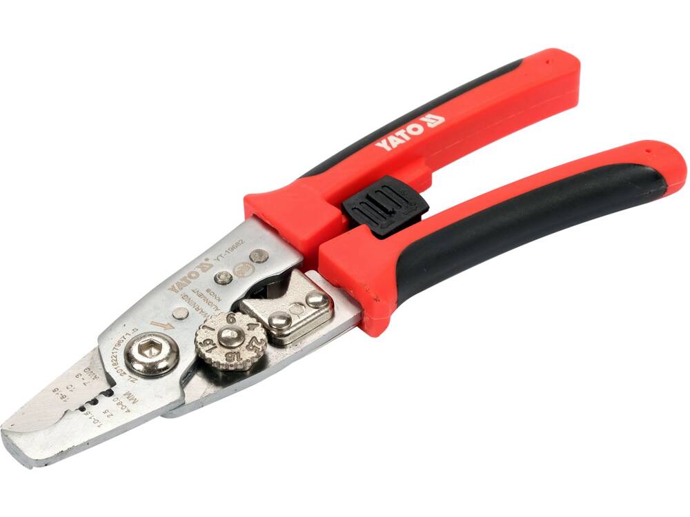 YATO YT-19682 VÁGÓ ÉS KÁBELCSUTALÓ FOGÓ, 200MM