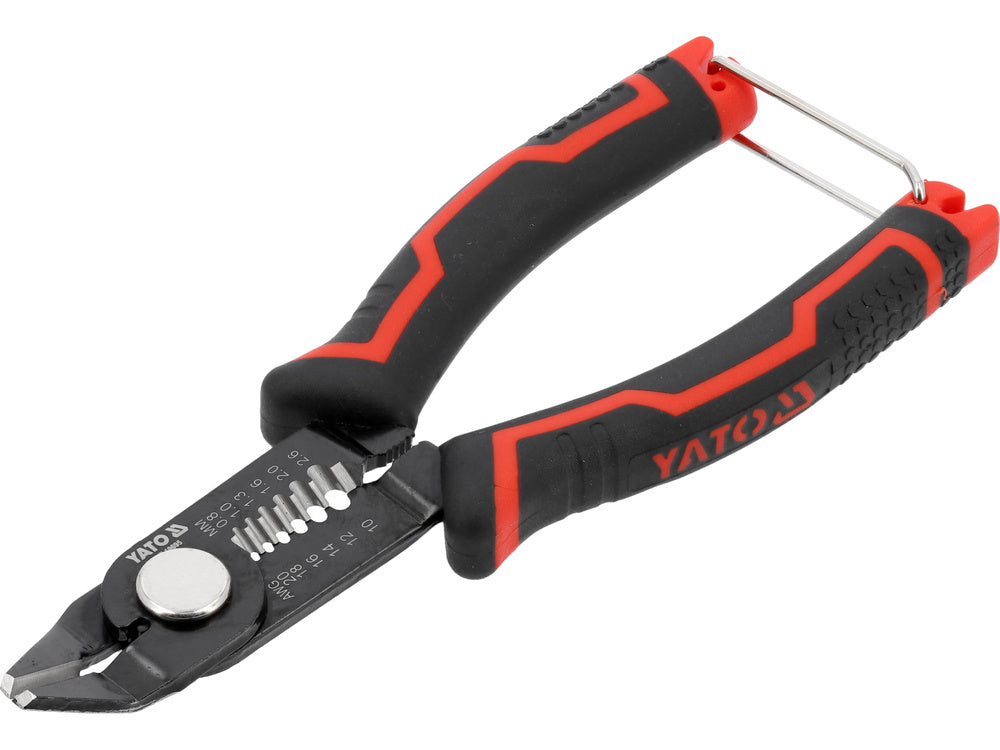 VÁGÓFOGÓ ÉS YATO YT-19695 KÁBELCSATOLÓ, 160MM