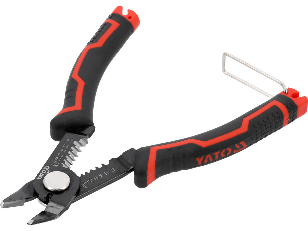 VÁGÓFOGÓ ÉS YATO YT-19695 KÁBELCSATOLÓ, 160MM