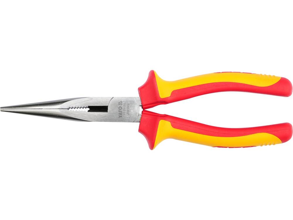 YATO YT-21155 SZIGETELT HOSSZÚ CSORKÚ FOGÓ, 200 MM VDE