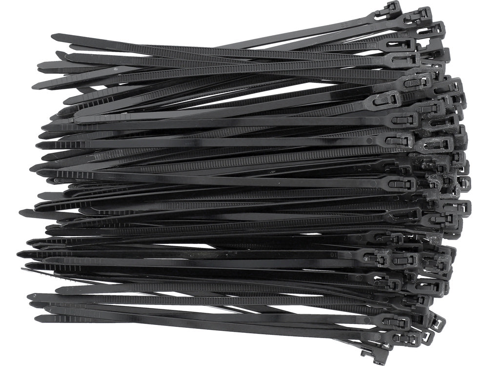 COLIER PLASTIC REUTILIZABIL YATO YT-70670 3,6X150MM 100 BUC, NEGRU