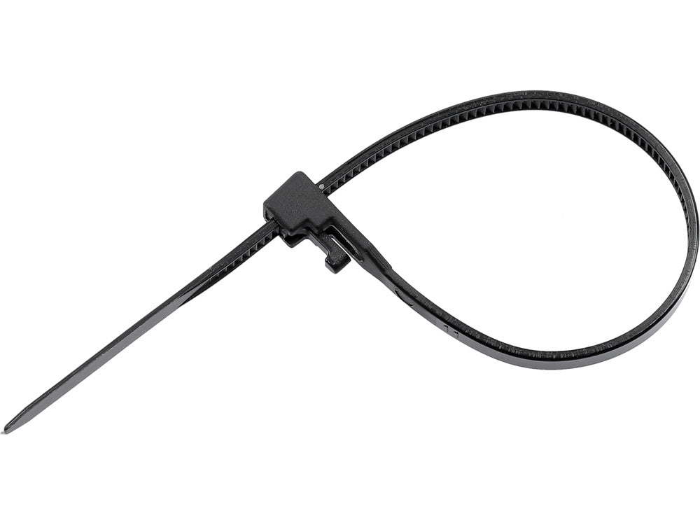COLIER PLASTIC REUTILIZABIL YATO YT-70670 3,6X150MM 100 BUC, NEGRU