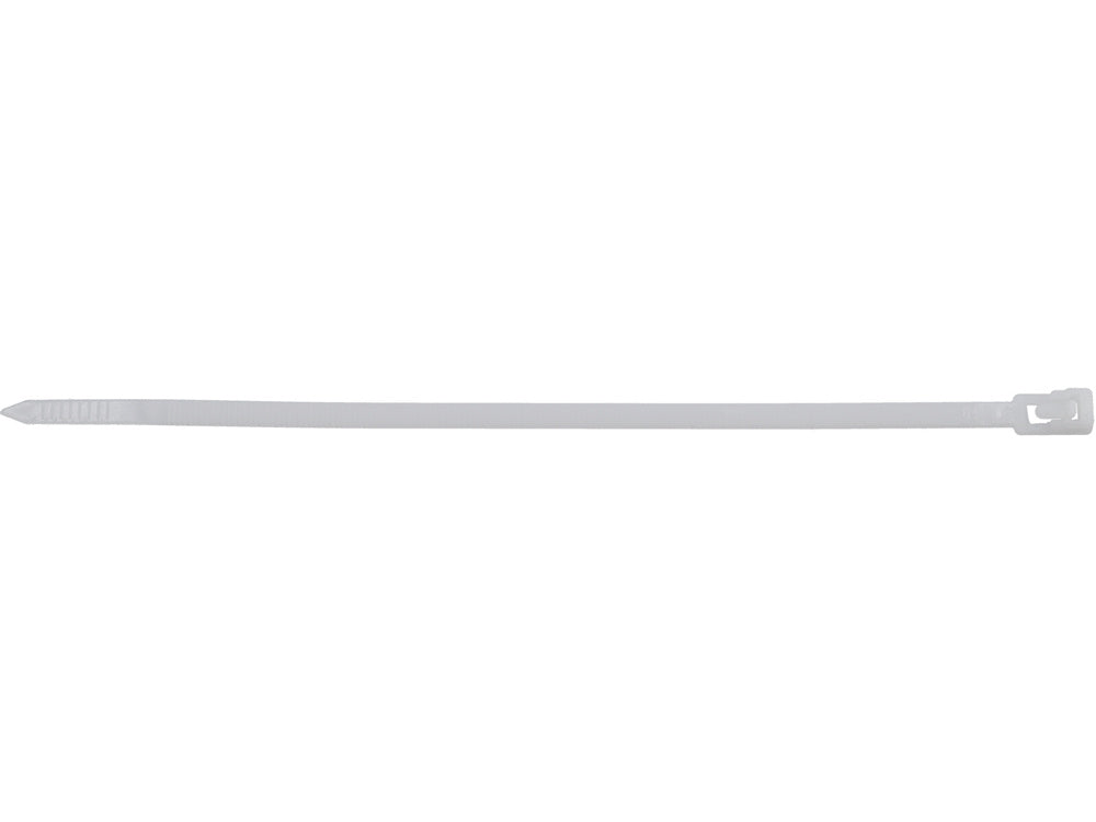 COLIER PLASTIC REUTILIZABIL YATO YT-70661 4,8X200MM 100 BUC, ALB