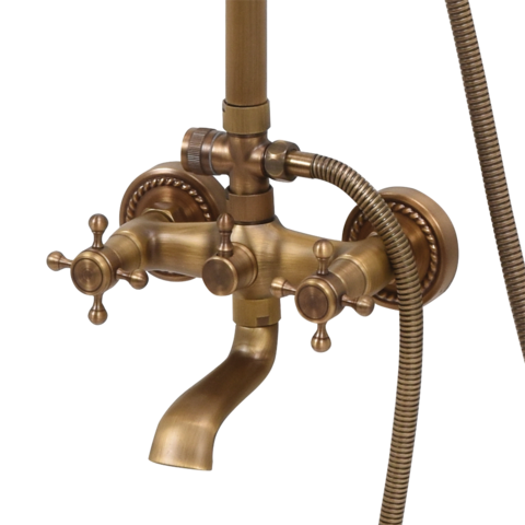 COLOANA DUS RETRO FALA 75829 BRONZE 1