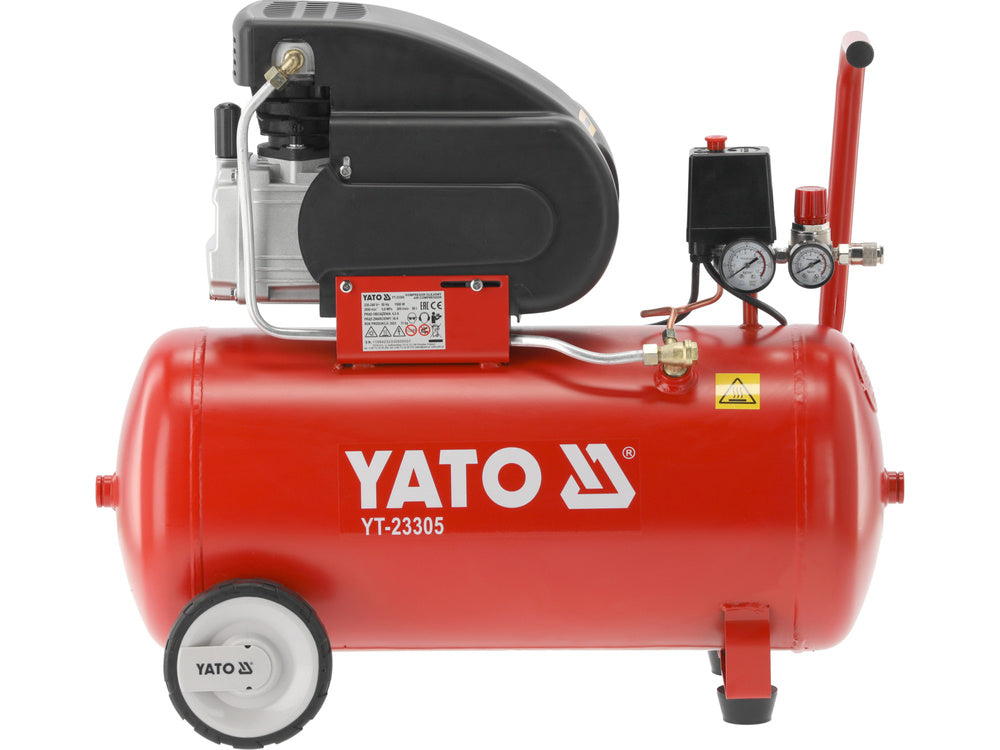 COMPRESOR AER YATO YT-23305 , 50L, 8 BAR, 1500W , 200 l/min