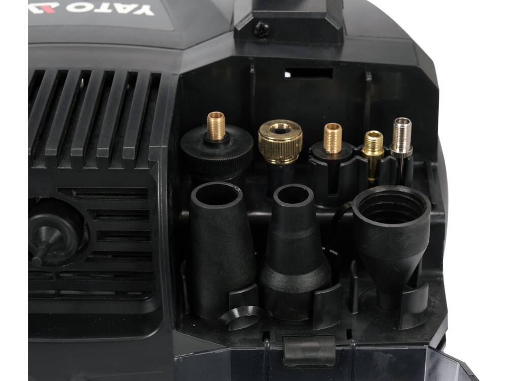 LÉGKOMPRESSZOR 6L YATO YT-23242 36V=18VX2, AKKUMULÁTOR NÉLKÜL