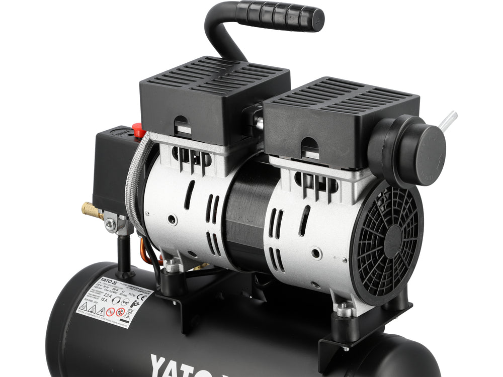 Compresor fara ulei YATO YT-23340, 6 L - imagine 8