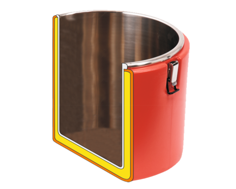 KEREK HŐSZIGETELT TARTÁLY YATO YG-09225 15L