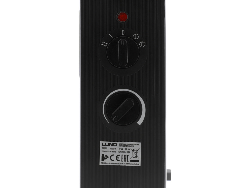 CONVECTOR ELECTRIC 2000W LUND 68650