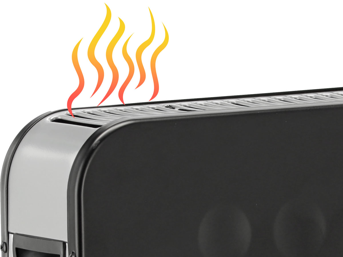 ELEKTROMOS KONVEKTOR 2000W LUND 68651 FEKETE