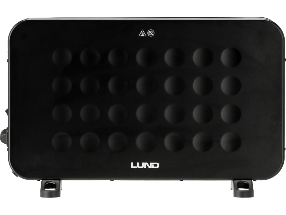 ELEKTROMOS KONVEKTOR 2000W LUND 68651 FEKETE