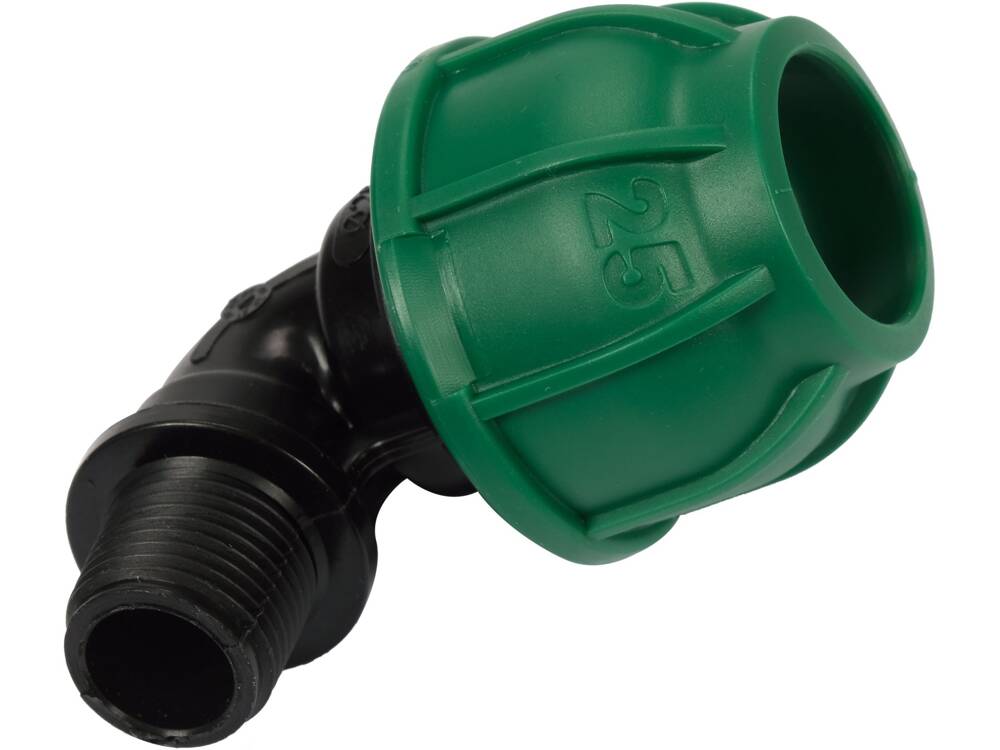 COT COMPRESIUNE 90°, FLO 88871 FILET EXTERIOR, 25MM X 1/2