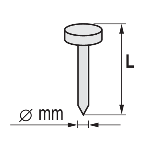 CUIE 64X2,5MM 3000 VOREL 71993 BUC