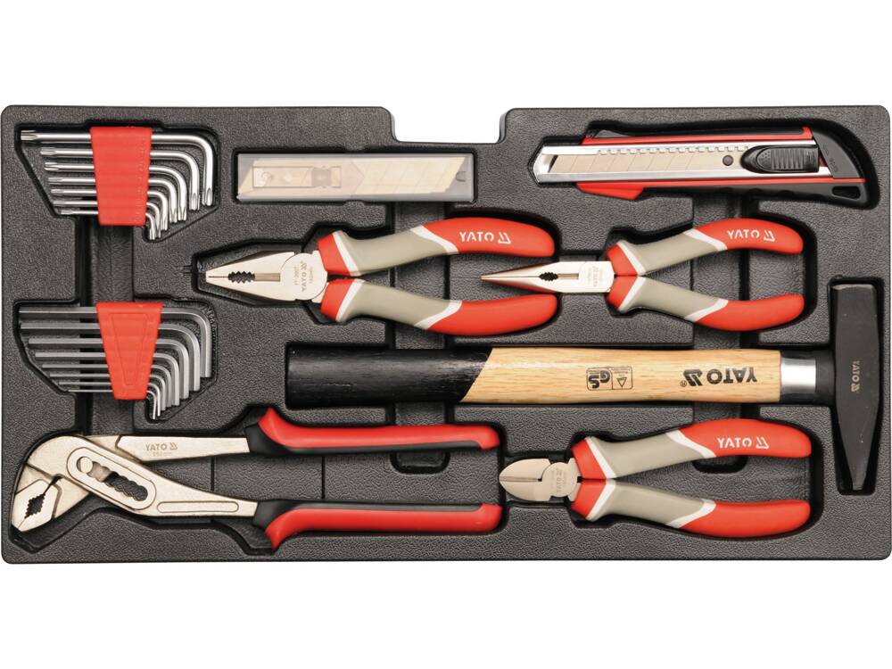 CUTIE SCULE DIN YATO YT-38951 METAL, 80 PIESE