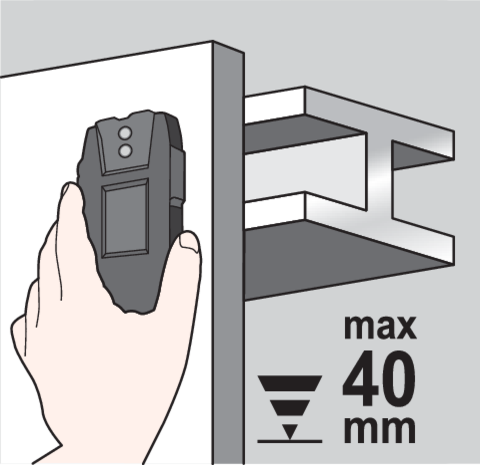 VOREL 81786 KÁBEL- ÉS FÉMPROFIL-ÉRZÉKELŐ