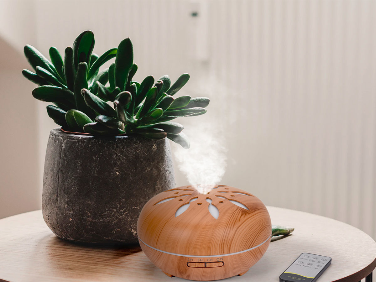 AROMATERÁPIÁS DIFFÚZOR 500ML, LUND 66902 12W, TÁVIRÁNYÍTÓVAL