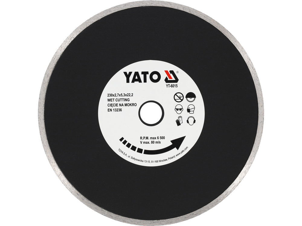 DISC DIAMANTAT EN YATO YT-6015 230MM