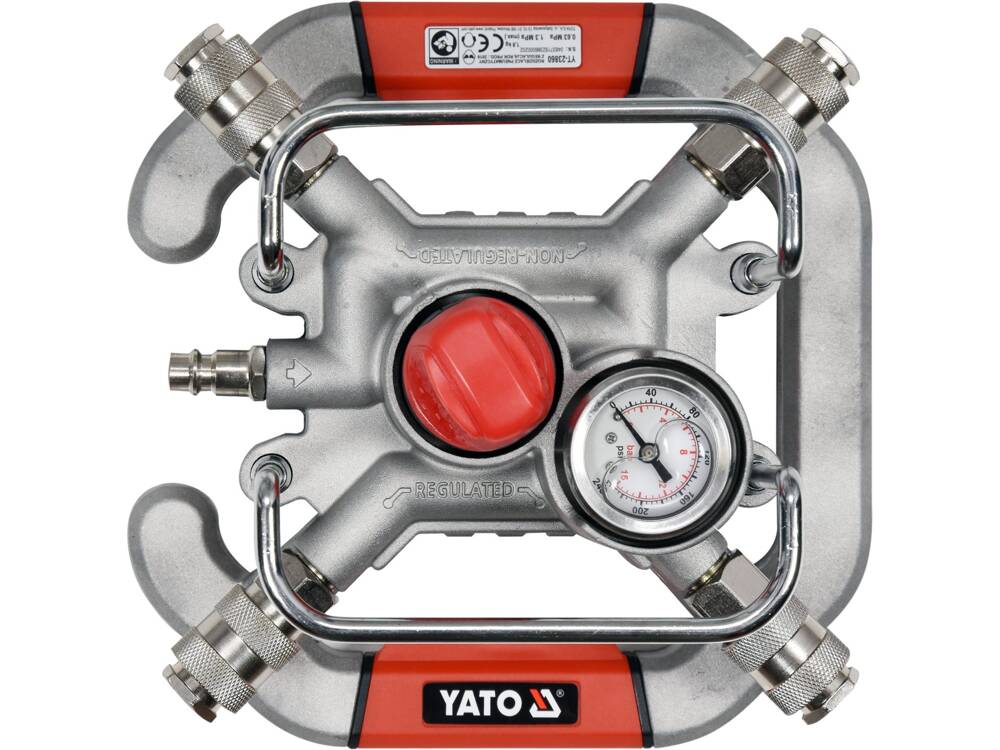 LÉGEVOZÓ YATO YT-23860 NYOMÁSSZABÁLYOZÓVAL