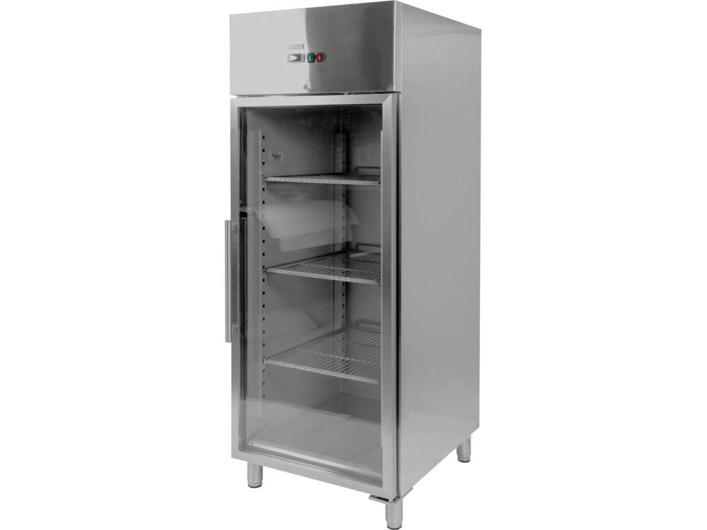 YATO YG-05225 GN2/1 HŰTŐSZEKRÉNY ÜVEG AJTÓVAL, 650L