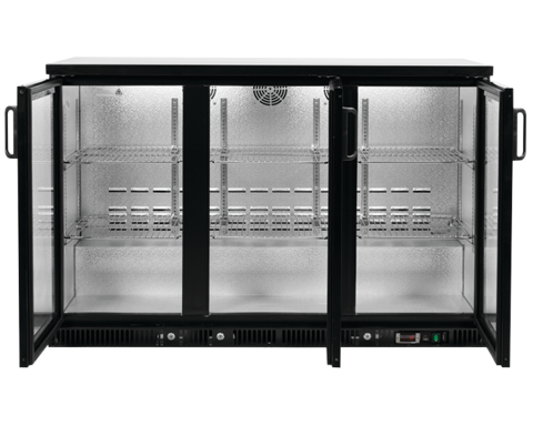 HŰTŐSZEKRÉNY YATO YG-05360 PALACKOKHOZ, 3 AJTÓS, 1350X515X905MM, 341L
