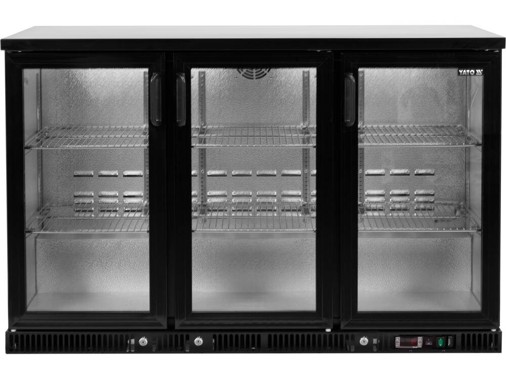 HŰTŐSZEKRÉNY YATO YG-05360 PALACKOKHOZ, 3 AJTÓS, 1350X515X905MM, 341L