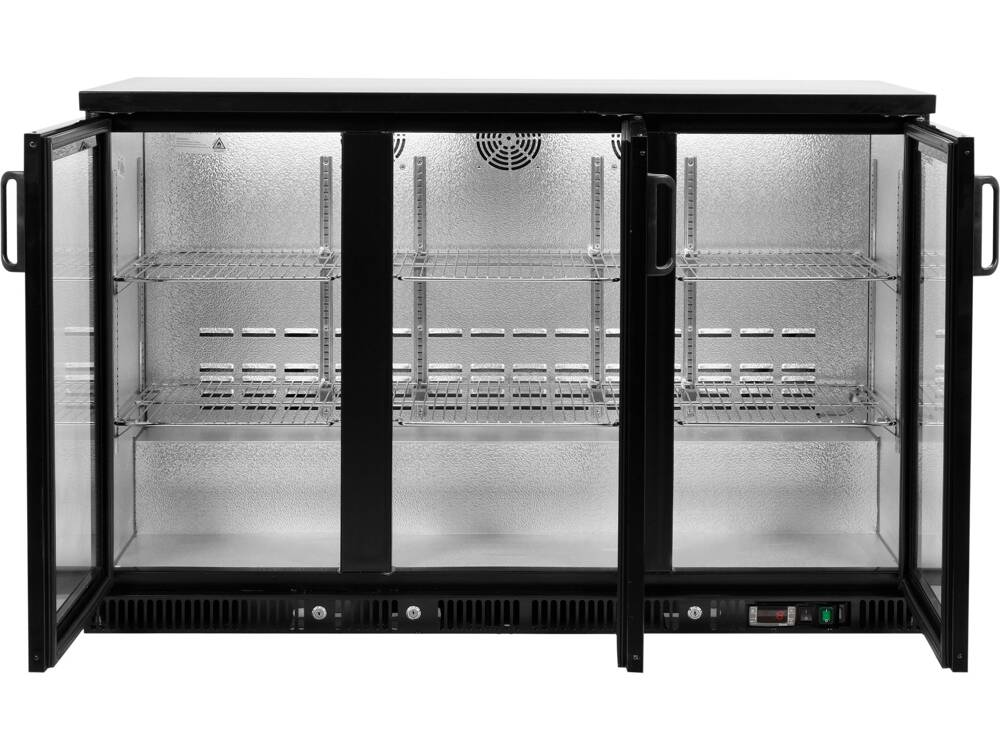 HŰTŐSZEKRÉNY YATO YG-05360 PALACKOKHOZ, 3 AJTÓS, 1350X515X905MM, 341L