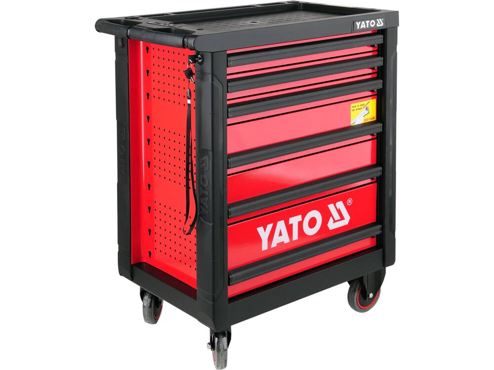 SZERSZÁMSZEKRÉNY 958X766X465MM, YATO YT-5530 177 DARABOS SZERSZÁMMAL FELSZERELVE