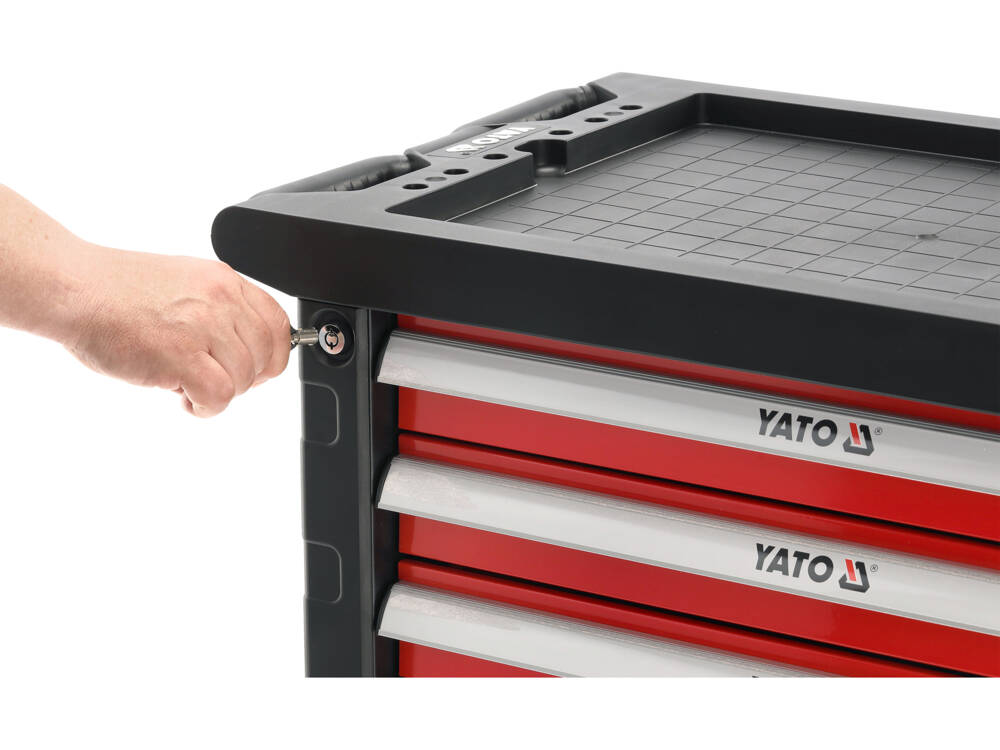 YATO SZERSZÁMSZEKRÉNY YT-55300, 958X766X465MM, 177 DARABOS SZERSZÁMMAL FELSZERELT