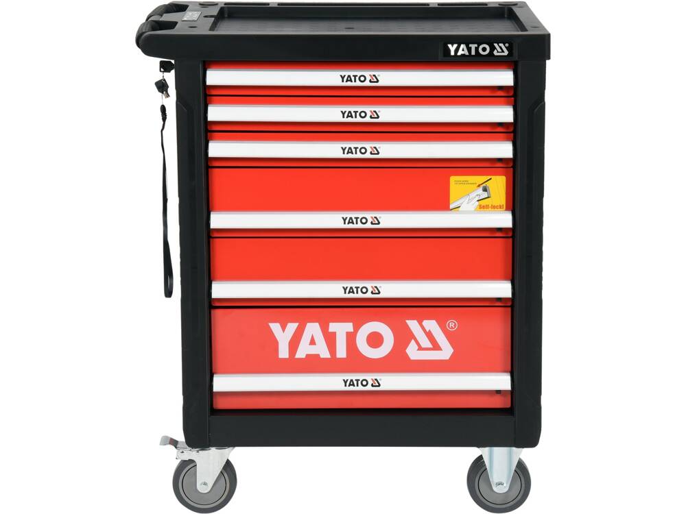 FELSZERELT SZERSZÁMSZEKRÉNY, YATO YT-55307 185 DARABOS