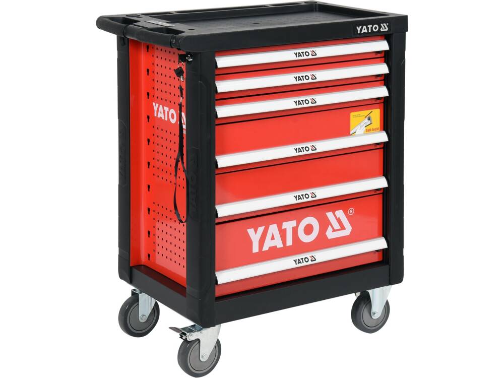 FELSZERELT SZERSZÁMSZEKRÉNY, YATO YT-55307 185 DARABOS