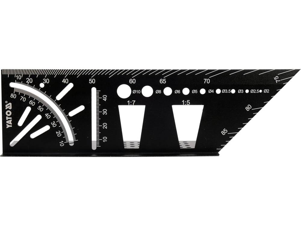 UNIVERZÁLIS 3D YATO YT-70825 ALUMÍNIUM SZÁLLÍTÓVÁNTARTÓ, 150X70X215MM