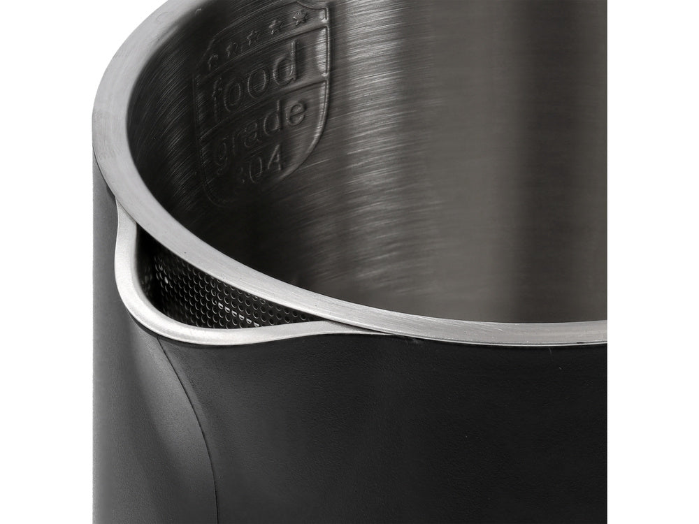 ELEKTROMOS VÍZFORRALÓ 1,5L LUND 68206 FEKETE, HŰVÖS TAPINTÁSÚ