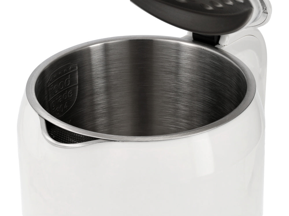 ELEKTROMOS VÍZFORRALÓ 1,7L, LUND 68223 HŐMÉRSÉKLET-SZABÁLYOZÓ, FEHÉR