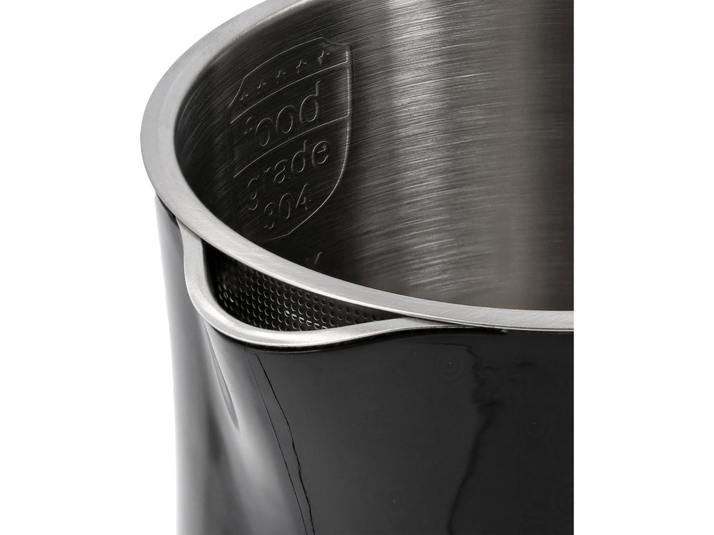 ELEKTROMOS VÍZFORRALÓ 1,7L, LUND 68217 HŐMÉRSÉKLET-SZABÁLYOZÓ, FEKETE