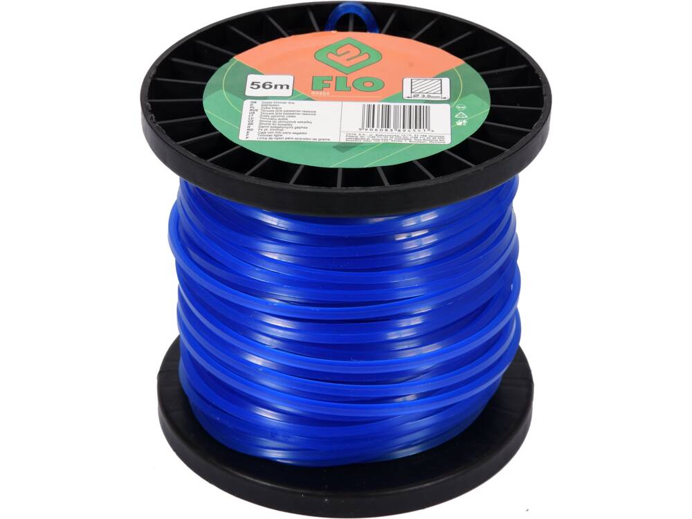 SZÉNYVÁGÓZSINÓR, 3MMX70 FLO 89454 M, NÉGYZET ALAKÚ