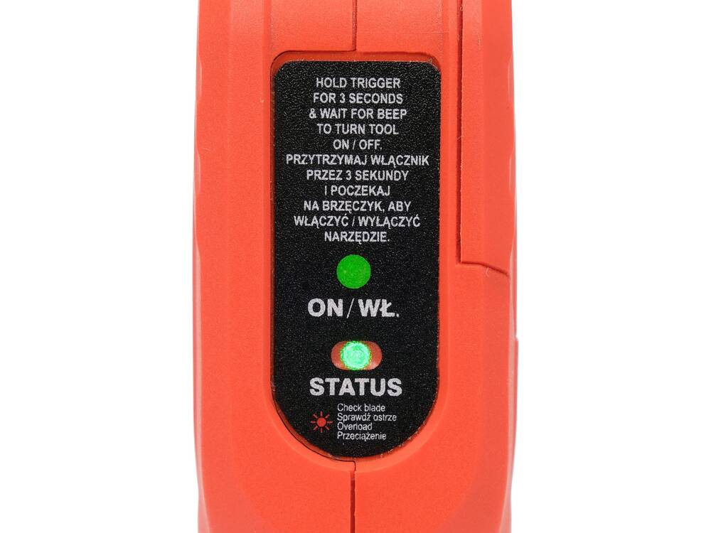 18 V-os favágó olló, YATO YT-828377 1X2AH