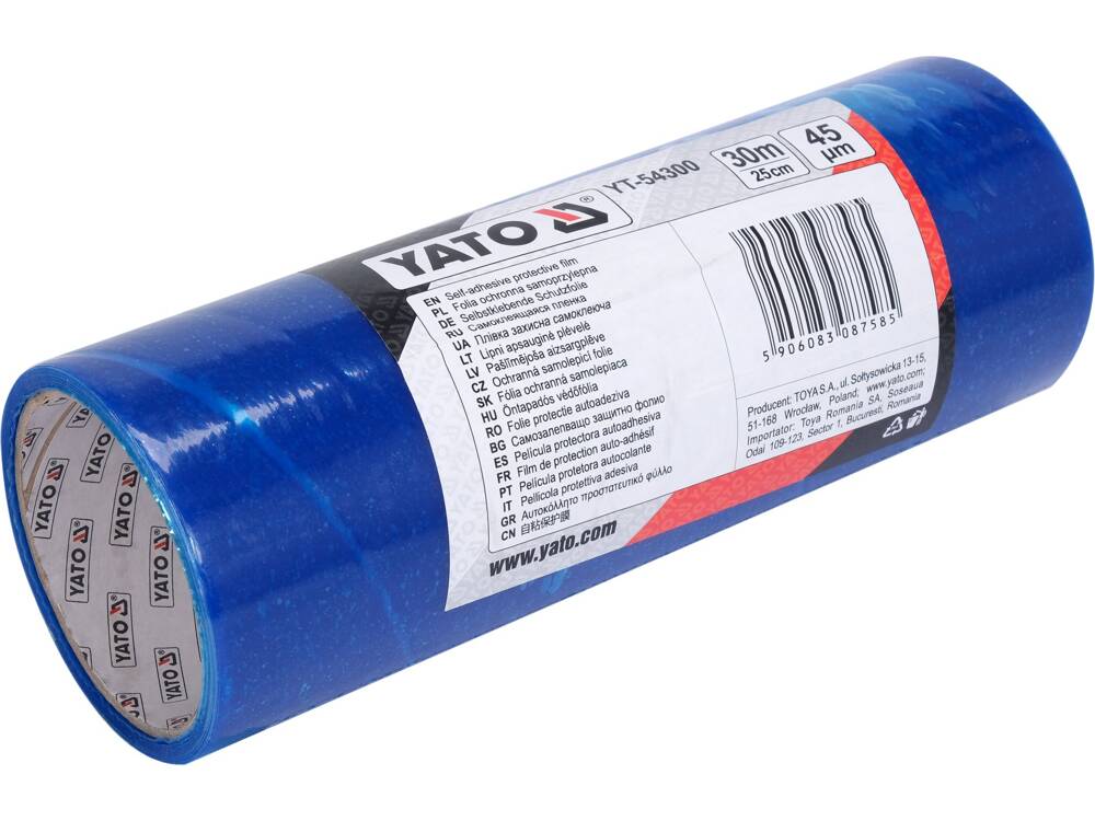 YATO YT-54300 ÖNTAPADÓS VÉDŐFÓLIA 25CMX30M