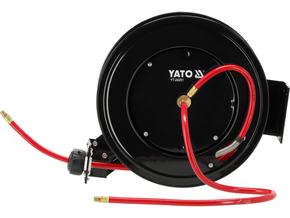 YATO YT-24251 SŰRÍTETT LEVEGŐS TÖMLŐ 20M, FÉM TARTÓVAL