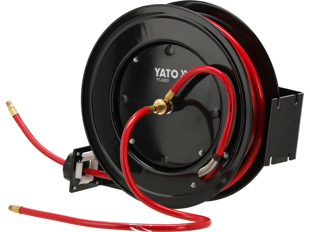 YATO YT-24251 SŰRÍTETT LEVEGŐS TÖMLŐ 20M, FÉM TARTÓVAL