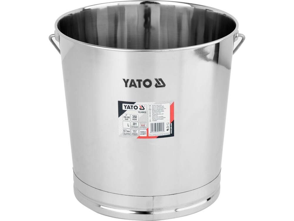 GALEATA DIN OTEL YATO YG-00652 INOXIDABIL, 30L