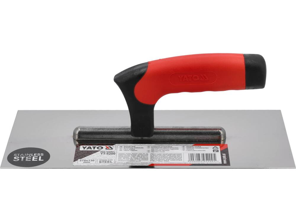 GLETIERA DREAPTA INOX YATO YT-5200 270X130MM