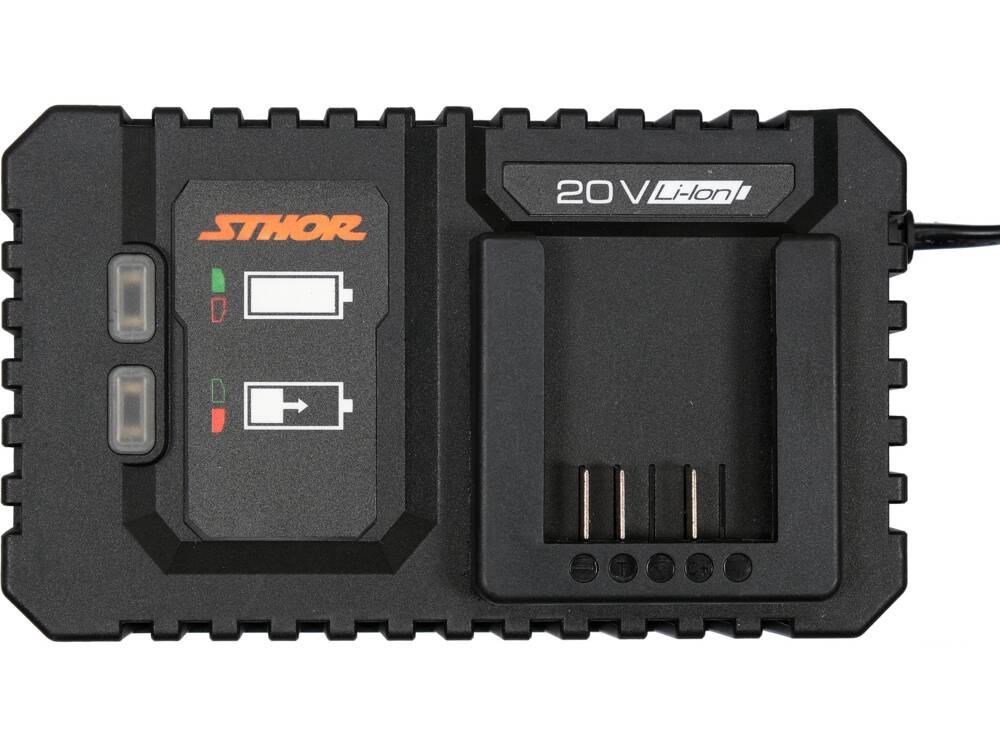 AKKUMULÁTORTÖLTŐ STHOR STHOR 78261 20V, 4A (TÖLTÉSI IDŐ 2AH=30PERC)